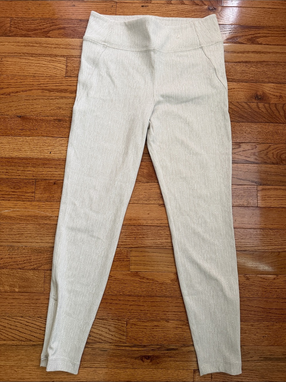 Athleta Sandstone Cream High-Waist Leggings